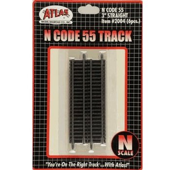 ATLAS ATL-2004 - Atlas : N Code 55 3" Straight (6pk)