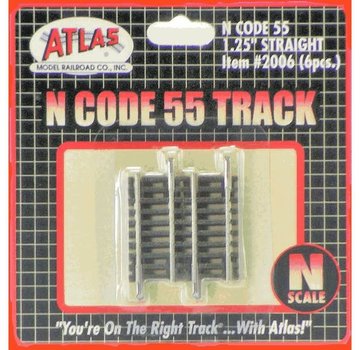 ATLAS ATL-2006 - Atlas : N Code 55 1.25" Straight (6pk)