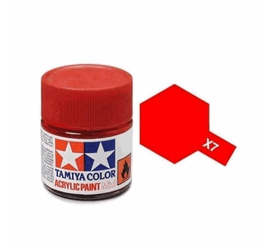 X-7 INSIGNIA RED ACRYGLOSS