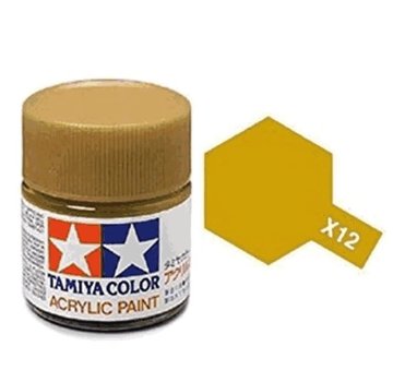 TAMIYA Tamiya - X-12 GOLD LEAF ACRY GLOSS