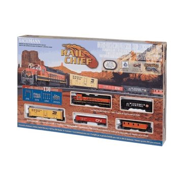 BACHMANN BAC-706 - Bachmann : HO Rail Chief BNSF Freight Set