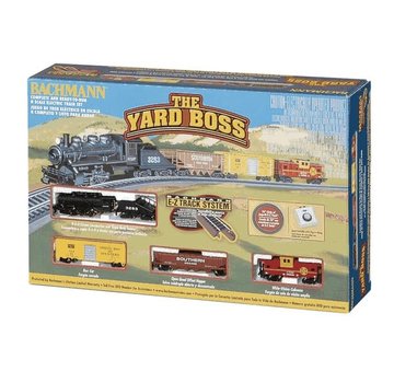 BACHMANN BAC-24014 - Bachmann : N Santa Fe Yard Boss Steam Freight Set