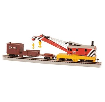 BACHMANN BAC-16104 -Bachmann : HO 250t Crane & Boom Car CN