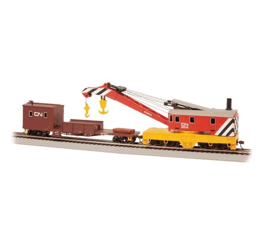 Bachmann : HO 250t Crane & Boom Car CN