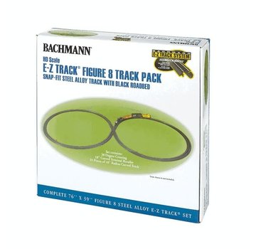 BACHMANN BAC-44487 - Bachmann : HO EZ Track Steel Figure 8