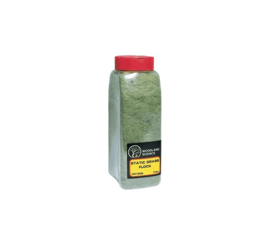 Woodland : Shaker Flock Static Grass/Light Green