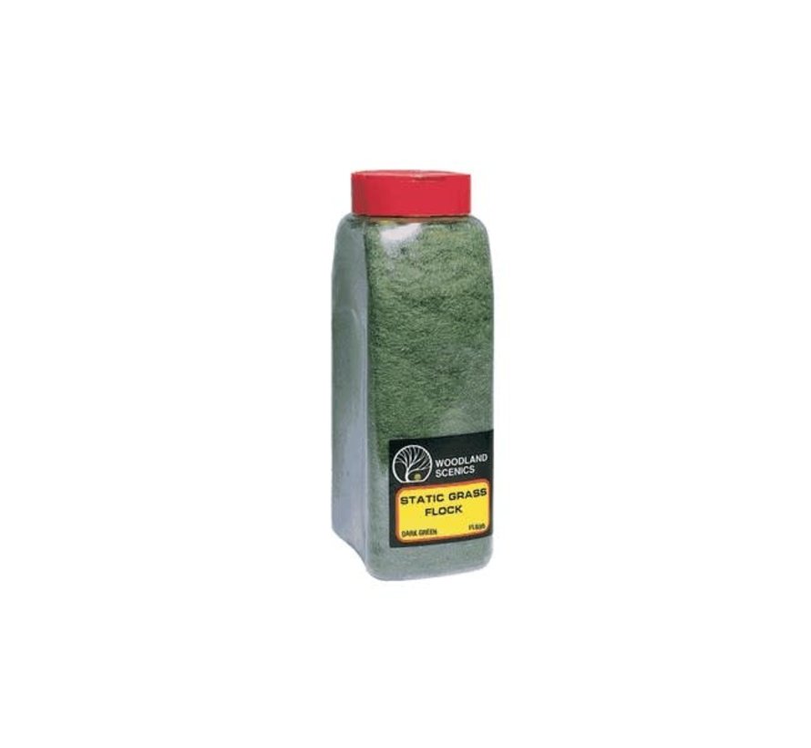 Woodland : ShakerFlock Static Grass/Dark Green