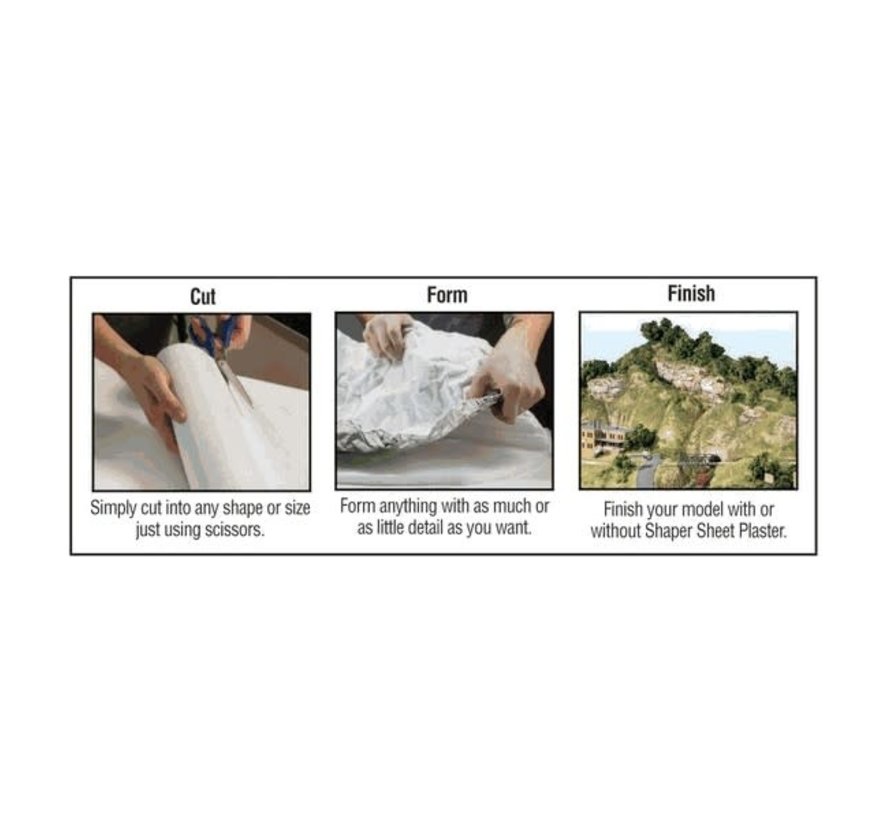 Woodland : 18" X 72" SHAPER SHEET