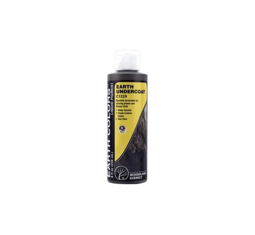 Woodland : EARTH UNDERCOAT TER PAINT 8 OZ