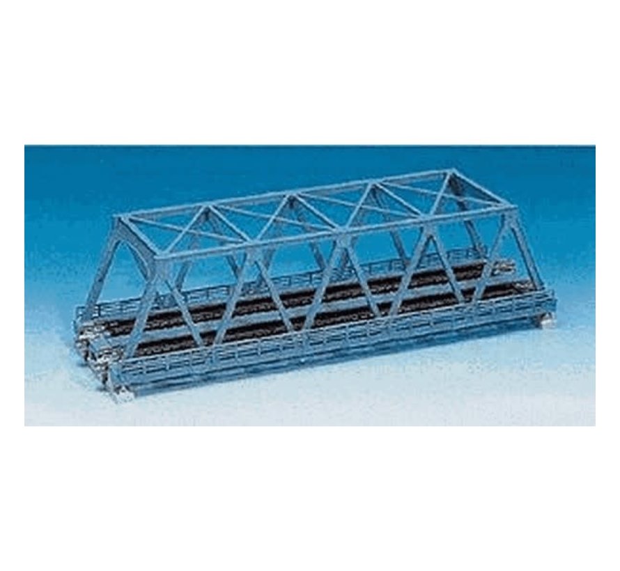 Kato : N Track 248 Double Truss Bridge blue