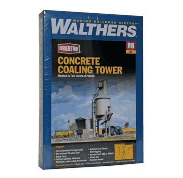 WALTHERS WALT-933-3042 - Walthers : HO Coaling Tower Concrete KIT