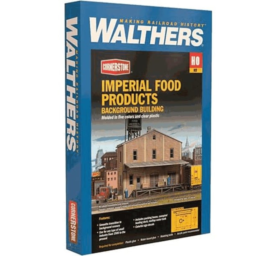 Walthers : HO Imperiel Food Background Building KIT