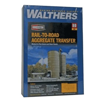 WALTHERS WALT-933-4036 - Walthers : HO Rail-to-Road Aggregate Transfer KIT