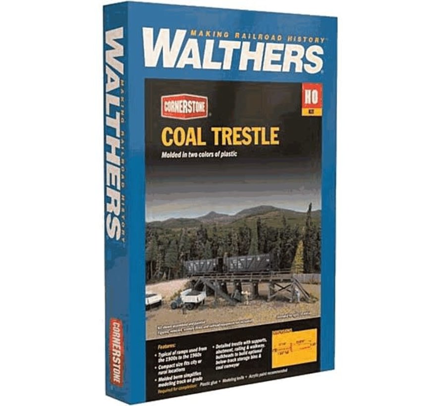 Walthers : HO Coal Trestle Kit