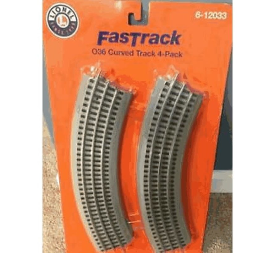 Lionel : O FasTrack courbes (pack-4)