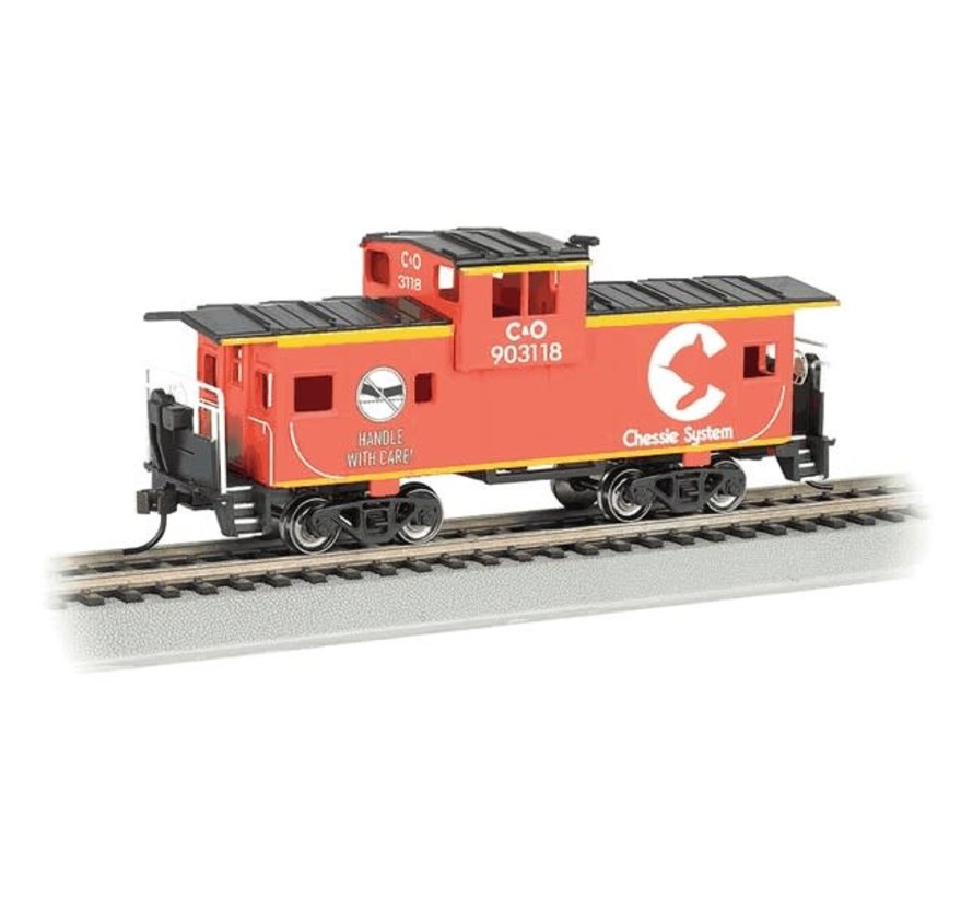 Bachmann : HO Chessie 36' WV Caboose RED