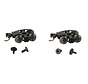 Bachmann : N Roller Bearing Freight Truck (pair w/wheels)