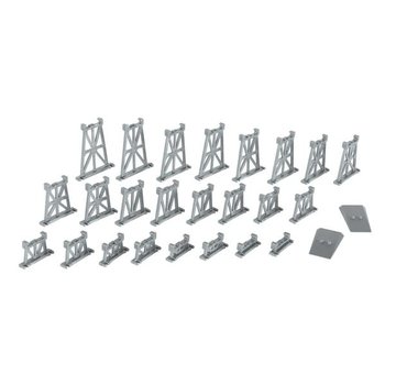 BACHMANN BAC-42523 - Bachmann : N Graduated Trestle Set (26-pcs)