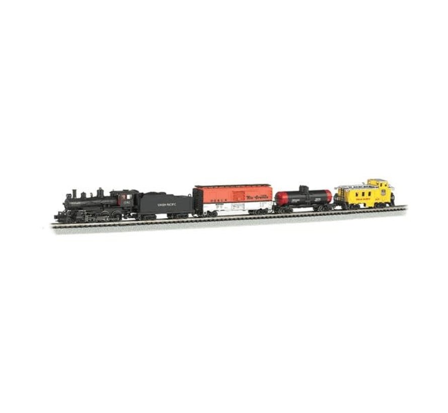 Bachmann : N Whistle Stop Special Steam Freight Set (DCC)