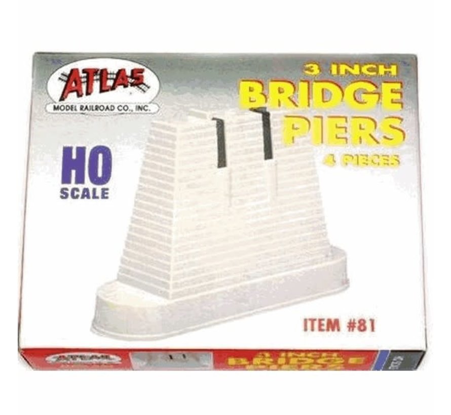 Atlas : HO Bridge Piers Set