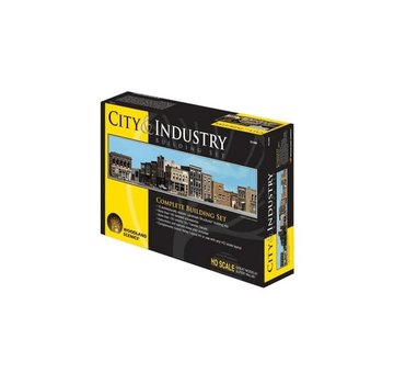 WOODLAND WDS-1486 - Woodland : HO City Buildings for Grand Valley KIT (15 pcs)