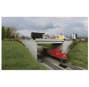 WALTHERS WALT-933-4566 - Walthers : HO Modern Concrete Highway Overpass  Kit