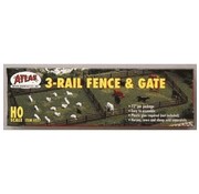 ATLAS ATL-777 - Atlas : HO Rustic Fence Kit