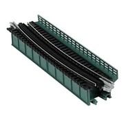 KATO KAT-20471 - Kato : N 481mm Radius Curved Deck Girder Bridge (Green)