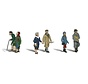 Woodland : HO Couples in Coats