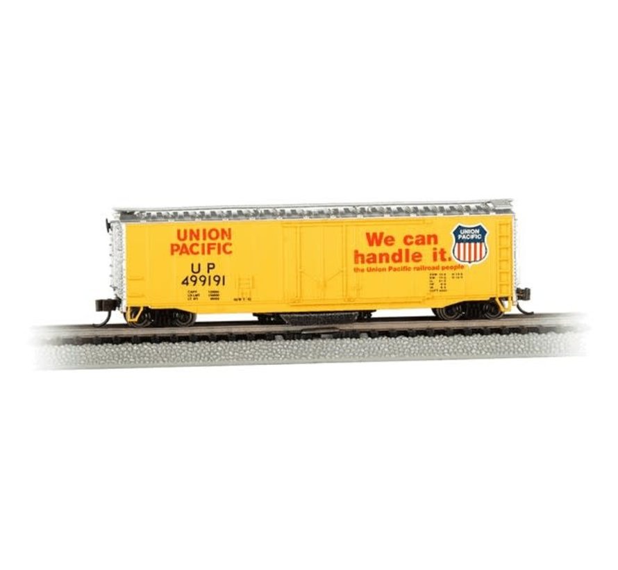 Bachmann : N UP #499191 - Track-Cleaning 50' Box Car