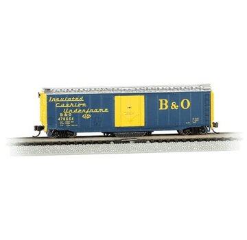 BACHMANN Bachmann : N B&O #478554 - Track-Cleaning 50' Box Car