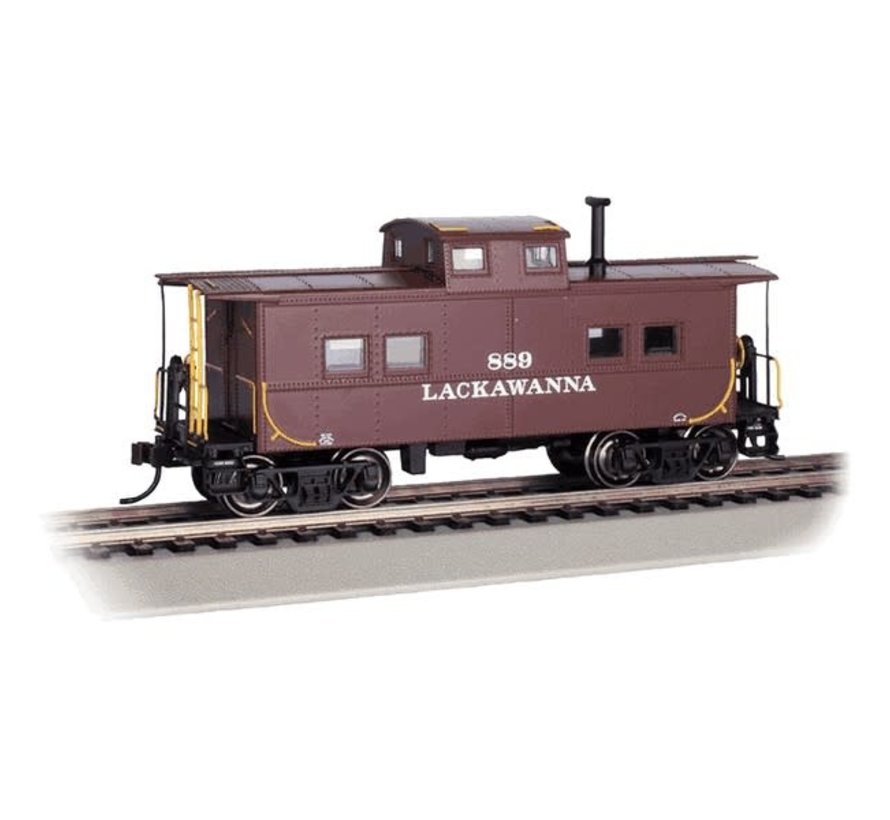 Bachmann : HO Lackawanna #889 - NE Steel Caboose