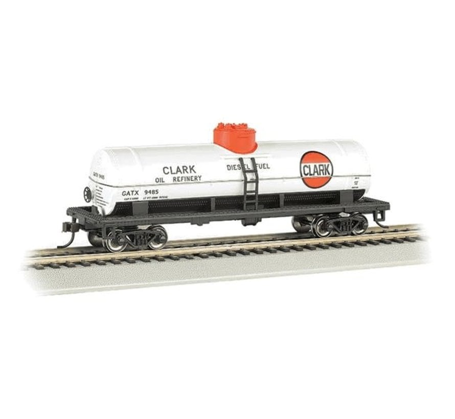 Bachmann : HO Clark #9485 - 40' Single-Dome Tank Car