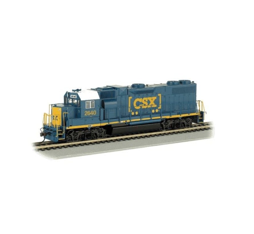 Bachmann : HO CSX GP38-2  (dc-silent) # 2640