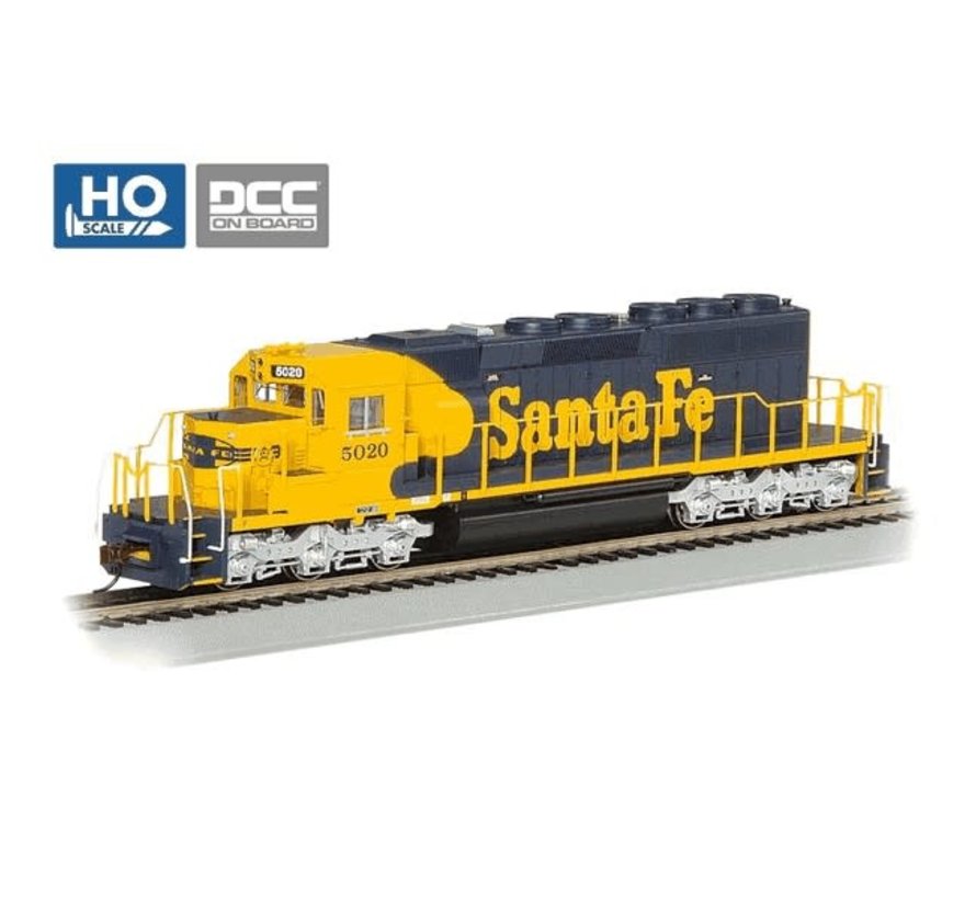 Bachmann : HO SF SD40-2 #5020 DCC (no sound)