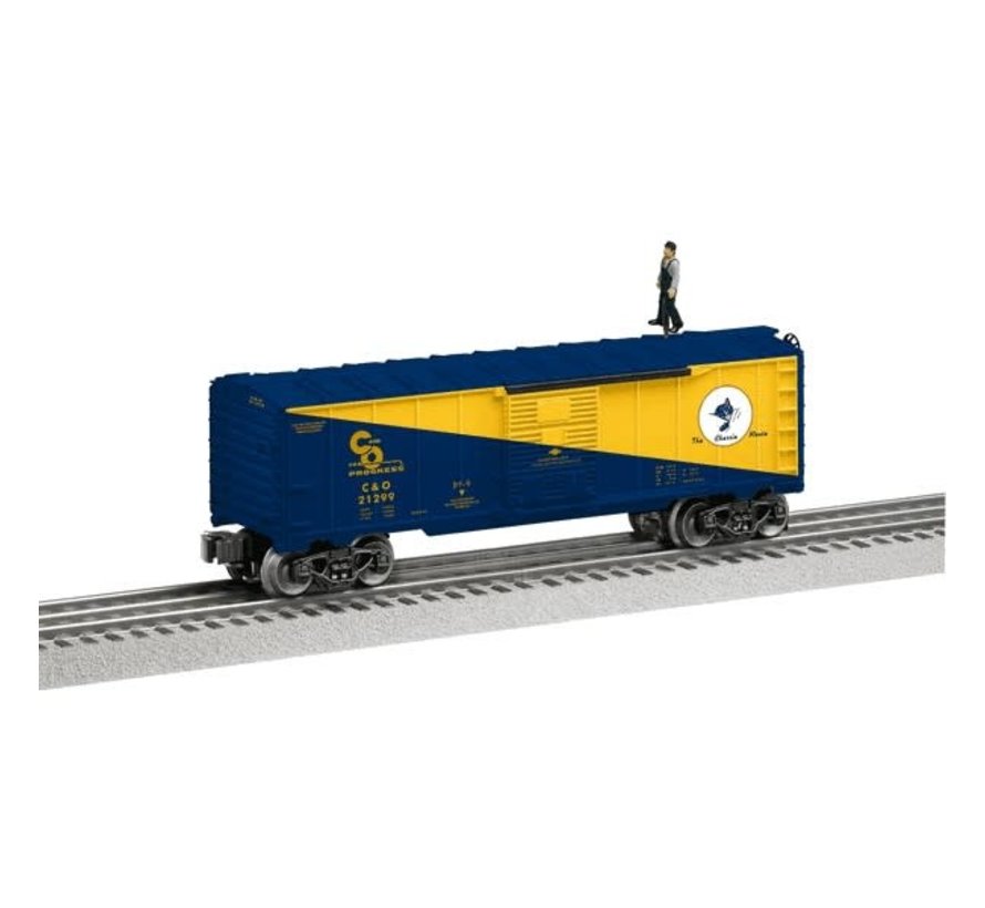 Lionel : O C&O Walking Brakeman Box car