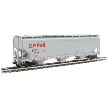 WALTHERS Walthers : HO CP 3-Bay Cov. Hopper #113677