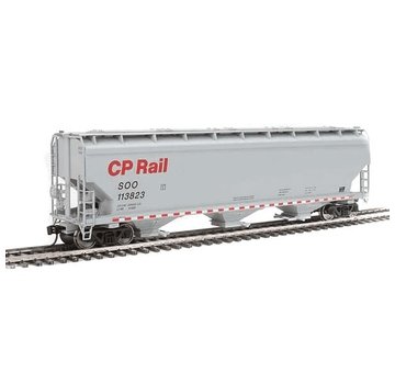 WALTHERS Walthers : HO CP 3-Bay Cov. Hopper #113823