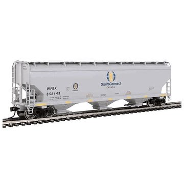 WALTHERS Walthers : HO WFRX 3-Bay Cov. Hopper #856443