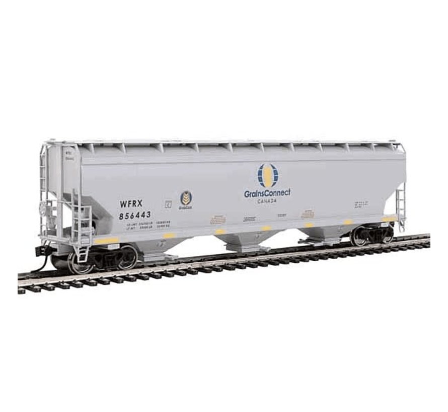 Walthers : HO WFRX 3-Bay Cov. Hopper #856443