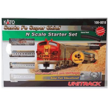 KATO Kato : N Santa Fe Super Chief Starter Set