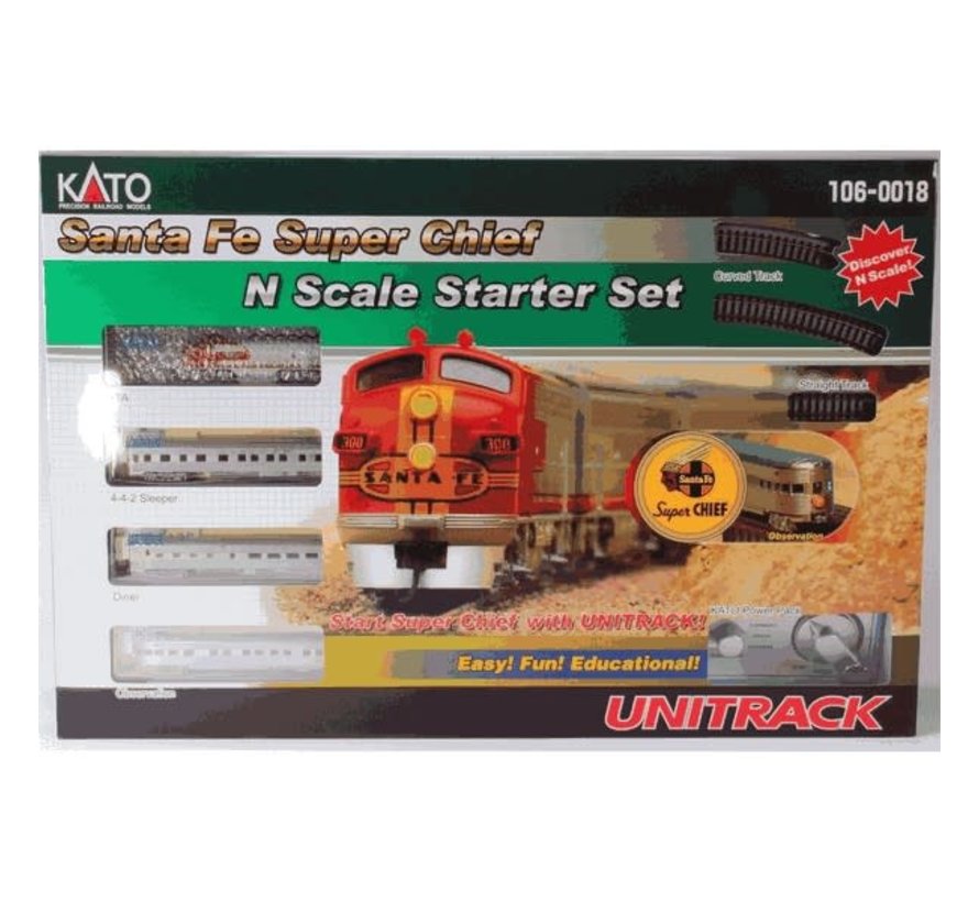 Kato : N Santa Fe Super Chief Starter Set