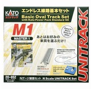 KATO Kato : N M1 Basic Oval Track Set w/Transformer
