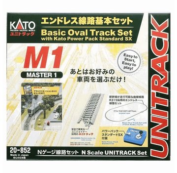 KATO Kato : N M1 Basic Oval Track Set w/Transformer