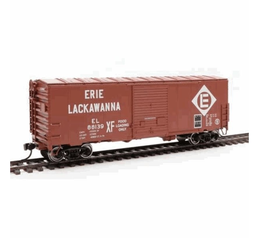 Walthers : HO 40' ACF Welded Boxcar - Erie-Lackawanna #88139