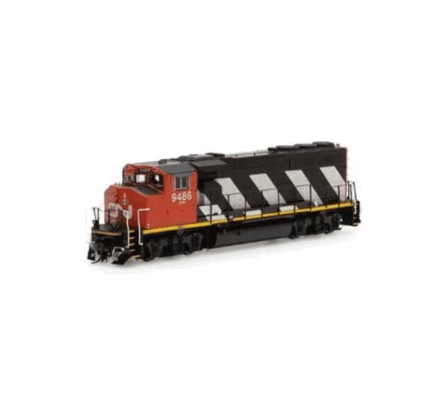 Athearn : HO GP40-2L w/DCC & Sound, CN #9486