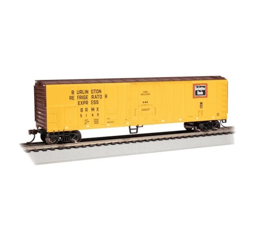 Bachmann : HO Burlington Steel Reefer