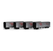 ATHEARN Athearn : HO 50' Ex-Post Mechanical Reefer, CPR (4 car set)