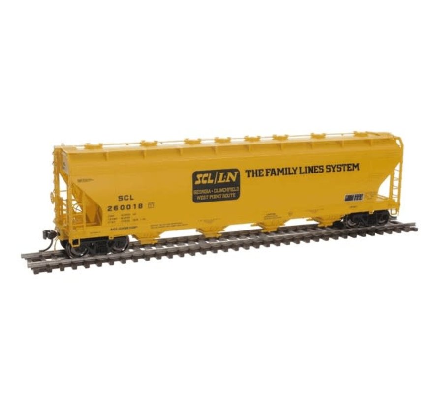 Atlas : HO Covered Hopper Seaboard Cost #260022