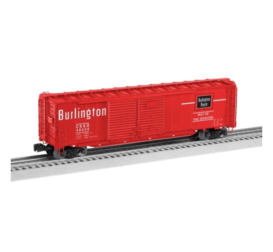 Lionel : O  CB&Q End Door Box car